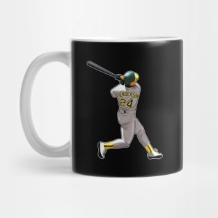 Rickey Henderson #24 Swings Power Mug